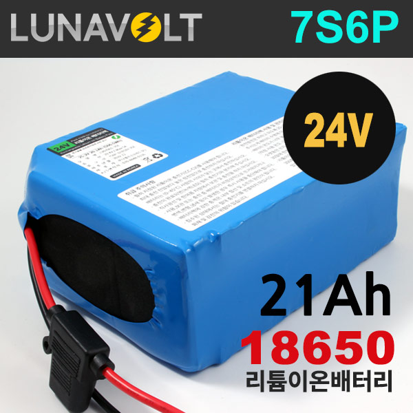 7S6P 25.2V 21Ah 리튬이온 18650 로봇 산업용