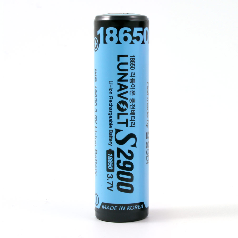 루나볼트 삼성셀 18650 보호회로 리튬이온 배터리 국산정품