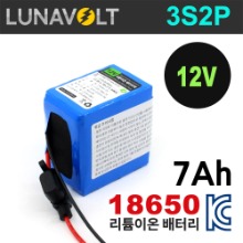 3S2P 7000mAh 리튬이온 12V(10.8V) 18650 배터리팩