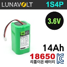 루나볼트- 1S4P 대용량 3.7V 리튬이온 배터리팩
